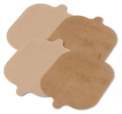 Produktbild von GOURMETmaxx Dauerbackfolien-Set für Heißluftfritteusen - 4-tlg. - quadratisch