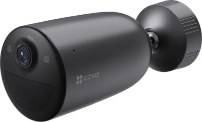Produktbild von Ezviz Kit Camara Ip Eb3 4G Ext 2K Vis.noct Wi Detec Coches-Human Bk+Kit Solar