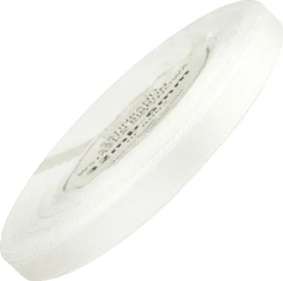 Zdjęcie produktu dla Wstążka satynowa jasna ecru 6mm - 32mb