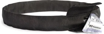 Produktbild von Riggatec Rundschlinge Steelflex Schwarz 1t, Nutzlänge:1,0 m - Umfang:2,0 m