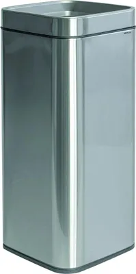 Immagine prodotto di MAUL Contenitore per rifiuti MAULprime 30 l Acciaio inox 25,1 x 25,1 x 60,4 cm argento