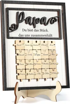 Produktbild von Geschenk für Papa von Tochter/Sohn - Holztafel