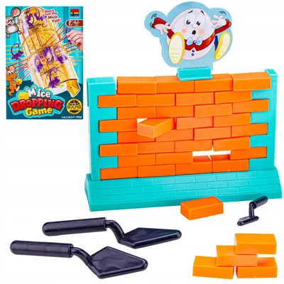Produktbild von DK Fallendes Ei Geschicklichkeitsspiel Mauer Bauen für Kinder