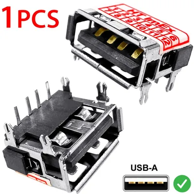Produktbild von Ersatz Adapter 10 mm USB 2.0 Buchse anschluss für Acer Aspire 5332-312G32Mn, 5332-312G25Mn, 5332-303G25Mn