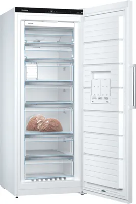 Obrázok produktu pre Bosch Serie 6 GSN54AWDV, 328 L, 22 kg/24h, SN-T, Beznámrazový systém, D, Biela