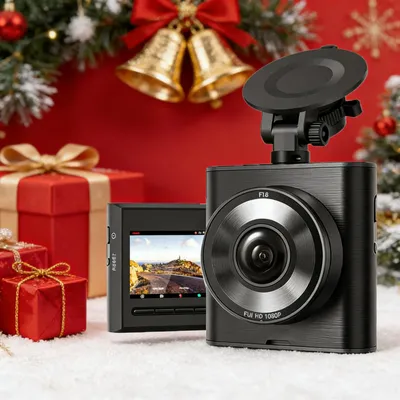 Produktbild von Dashcam Auto Vorne 1080P, 2" IPS Display Dash Cam, Auto Kamera Nachtsicht