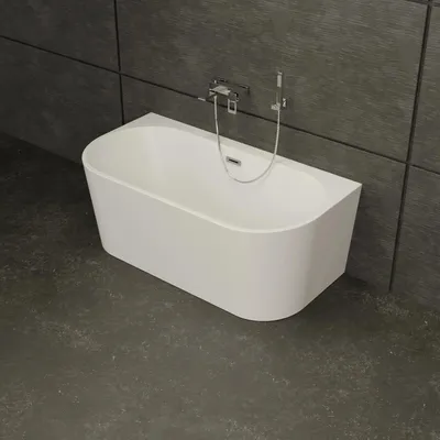 Produktbild von Freistehende Badewanne  Naos 150 weiß  150 x75 x58 cm