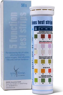 Produktbild von SpaTime Teststreifen mit 5 Funktionen