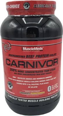 Produktbild von MuscleMeds Carnivor Chocolate Peanut Butter 1008g 13134