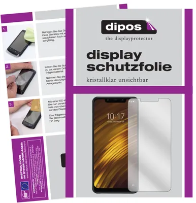 Produktbild von 6x Schutzfolie für Xiaomi Pocophone F1 klar Displayschutzfolie Display Schutz
