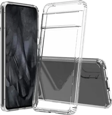 Immagine prodotto di Custodia per Google Pixel 8 Pro Custodia per telefono cellulare Custodia ibrida in silicone paraurti Clear
