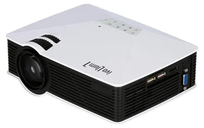 Produktbild von ivolum HBP-1000 LED Beamer mit langlebiger Lichtquelle, integriertem Medienplayer und vielseitigen Anschlüssen
