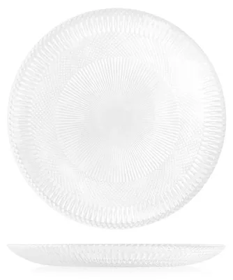 Produktbild von H&H Glow Set 6 Obstteller, Glas, transparent, 20,5 cm