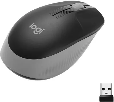 Immagine prodotto di LOGITECH - Mouse senza fili grigio medio M190