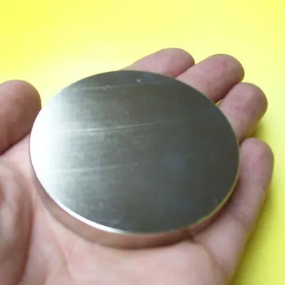 Obrázek produktu pro Neodymový výko magnet N45 kulatý 80x10 mm vysoký 300 kg  magnety SUPERMAGNET