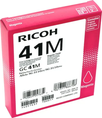 Produktbild von Ricoh Patrone GC41M     magenta    2200 Seiten        405763