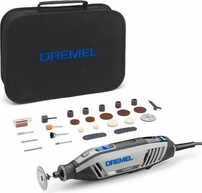 Image de Outil Rotatif Multifonction Dremel 4250/35, 175W, 35 Accessoires + Sac Tissus, Système EZ Twist