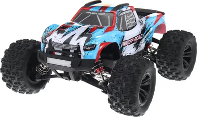 Produktbild von Ferngesteuertes Truck, MJX HYPER GO 16209 Bürstenlose RC-Truck im Maßstab 1:18 mit LED-Lichtern, 45km/h Hochgeschwindigkeits mit 1 Akku, Farbe: Blau