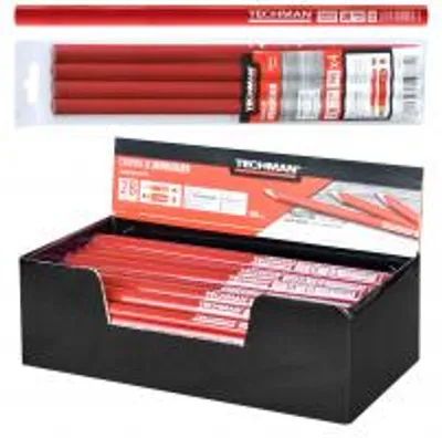 Image de Crayons de menuisier 30 cm 4 crayons 300 mm