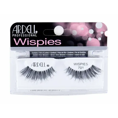 Obrázok produktu pre Umelé riasy Wispies 701 pre ženy 1 - Black - Ardell