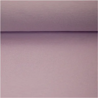 Bündchenstoff Schlauchware 50(100)cm extrabreit Meterware ab 25cm Jersey Oeko-Tex flieder