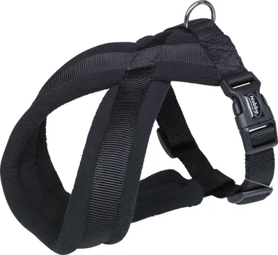 Produktbild von Nobby 80500-05, Hund, Zugfreier Gurt, XS, Schwarz, Nylon, 2 cm