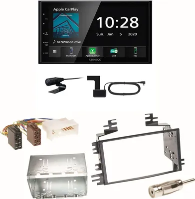 Produktbild von Kenwood DMX5020DABS Android Auto CarPlay Einbauset für Kia Sportage JE Rio JB