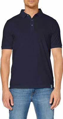 Produktbild von 25552 Camel Active, ,  kurzarm Polohemd Poloshirt, Pique, darkblue, S