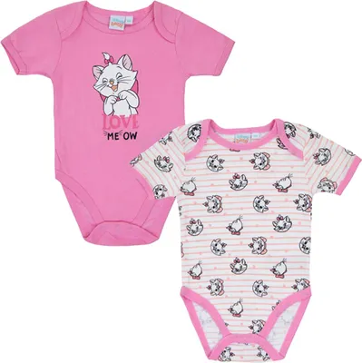 Produktbild von 2er-Pack Baby Bodys Disney Marie Aristocats Größe 74