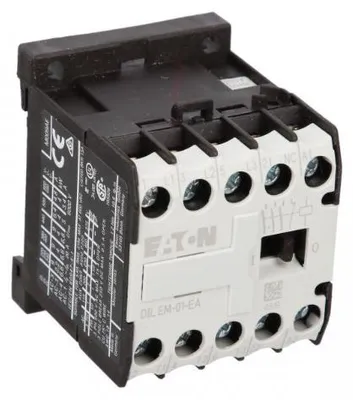 Produktbild von Leistungsschütz 9A 3P 230V AC 0Z 1R DILEM-01-EA(230V50HZ,240V60HZ) 189985