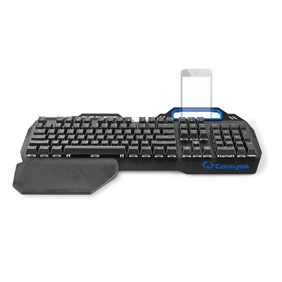 Produktbild von Nedis Wired Gaming Keyboard - USB - Mechanische Tasten - RGB - US international - US-Layout - Stromversorgung über USB - Netzkabellänge: 1.70 m - Gaming