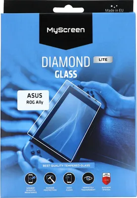 Produktbild von Glas für Asus Rog Ally MyScreen Hartglas Schutzglas