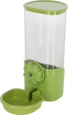 Image de KERBL Distributeur d'eau 850 ml transparent vert (plastique, pour petits animaux)
