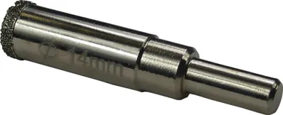 Produktbild von Fliesenbohrer Ø 14mm Glasbohrer Diamantbohrer Steinbohrer Kernbohrer Bohrkrone Hohlbohrer Diamantbohrkrone Marmorbohrer Bohrer BOHRFUX