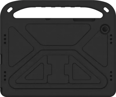 Produktbild von Mobigear AeroArmor  Samsung Galaxy Tab A9 Plus (2023) Tablet Hülle für Kinder mit Tragegriff + Stifthalter - Schwarz