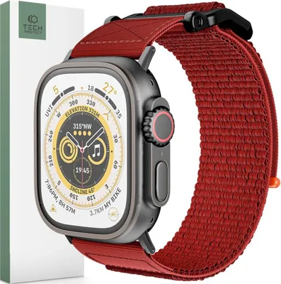 Immagine prodotto di Tech-Protect Scout Apple Watch 4 / 5 / 6 / 7 / 8 / 9 / Se / Ultra 1 / 2 (42 / 44 / 45 / 49 Mm) Arancione