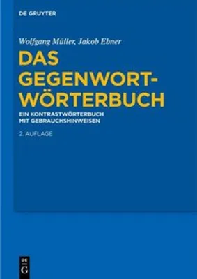 Obrázek produktu pro Das Gegenwort-Wörterbuch