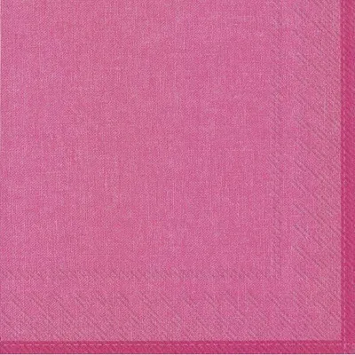 Produktbild von Servietten 33x33 cm - LINEN pink