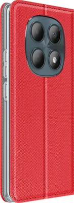 Produktbild von Avizar, Etui Redmi Note 15 5G Streifenoptik mit Stand, Rot