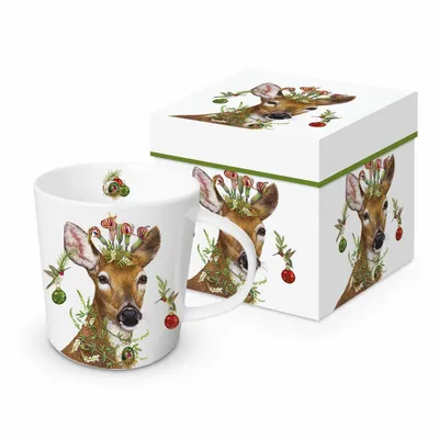 Produktbild von PPD Christmas Princess Trend Mug, in Geschenkbox, Tasse, Teetasse, Kaffee Becher, 350 ml, 604240