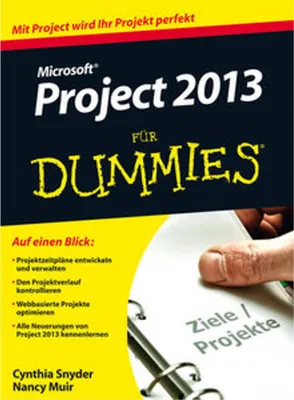 Produktbild von Microsoft Project 2013 für Dummies
