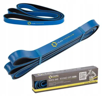 Produktbild von HMS GU06 Blaues Trainingswiderstandsband 13,5-27 kg