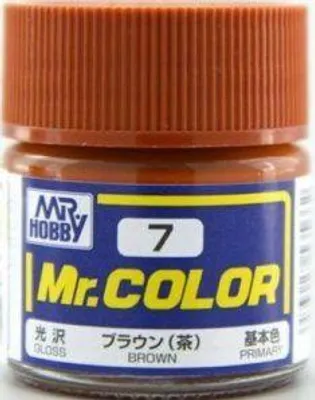 Produktbild von Mr Hobby - Gunze C-007 - Mr. Color (10 ml) Brown - Neu
