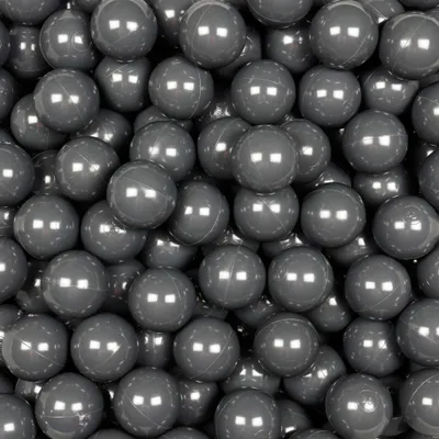 Produktbild von Bälle für Bällebad 7cm 500 Stück – Graphit