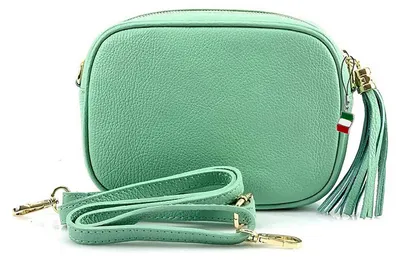 Produktbild von Florence Leder Tasche Umhängetasche türkis OTF811T