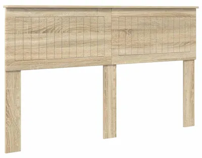 Image de Tête de lit vidaXL en bois composite chêne Sonoma