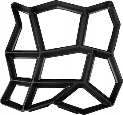 Obrázok produktu pre Opakovane použiteľná forma na BETÓNOVÉ DLAŽDICE 43 cm CESTNÁ DLAŽBA