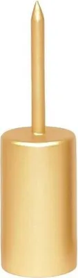 Produktbild von Kerzenstecker Metall für Stabkerzen 35mm Altgold 130 x Ø 37mm