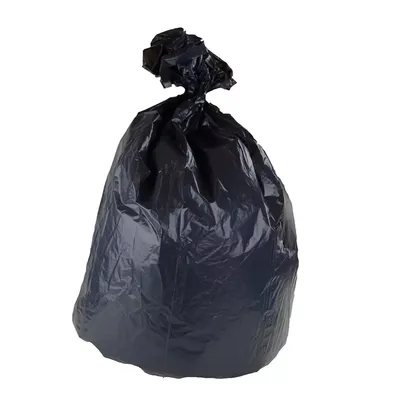 Produktbild von Müllsäcke 120L – Abfallbeutel / Mülltüten Schwarz – 25 Stück – Extra Stabil & Reißfest, Für Haushalt, Garten, Gewerbe, Veranstaltungen