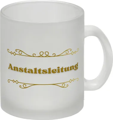 Produktbild von Anstaltsleitung Glas Tasse